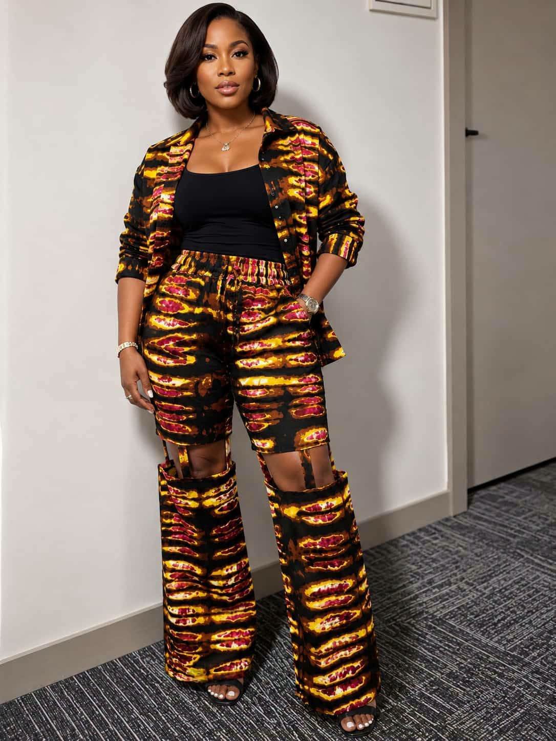 Royal Ankara Peplum Set