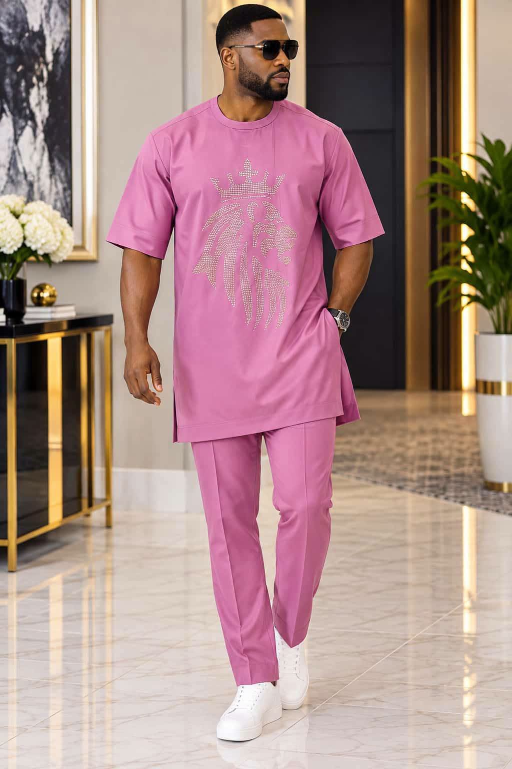Pink Lion Crown Senator
